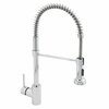 Prime-Line SWISS+TECH Kitchen Faucet with Pull-Down Sprayer, Solid Brass Kitchen Faucet, Chrome Plated Finish ST111001WE